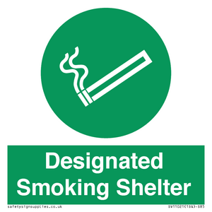 Designated Smoking Shelter